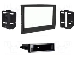 ACV Bastidor de montaje de radio para Kia Sportage 2016-2018, 2 DIN, negro