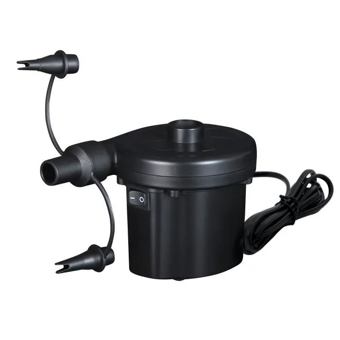 Bestway Colchón Inflable Doble Flocado + Bomba Eléctrica Sidewinder + Bolsa para 2 Plazas - Azul Bestway Colchón Inflable Doble Flocado + Bomba Eléctrica Sidewinder + Bolsa para 2 Plazas - Azul