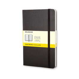 Moleskine Cuaderno Classic tapa dura 192 páginas cuadrícula 5x5 pocket negro