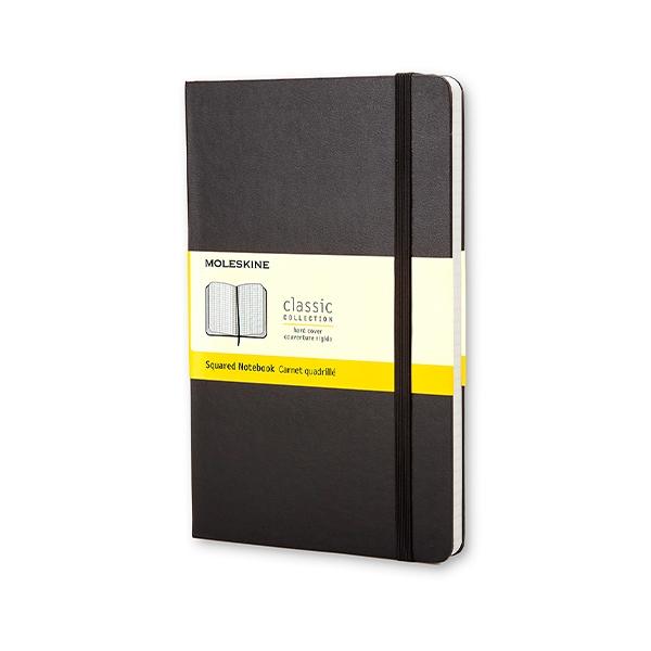 Moleskine Cuaderno Classic tapa dura 192 páginas cuadrícula 5x5 pocket negro Moleskine Cuaderno Classic tapa dura 192 páginas cuadrícula 5x5 pocket negro