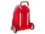 Safta Mochila con Carro Mod. 665 Sevilla F.C. Cartera Escolar Corporativa 440x320x160 mm