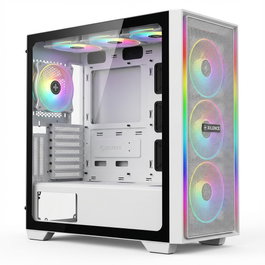 Xilence XG178 Flux X916 ARGB Midi Tower PC Negro EATX ATX microATX Mini-ITX SPCC ABS Metal Vidrio Templado