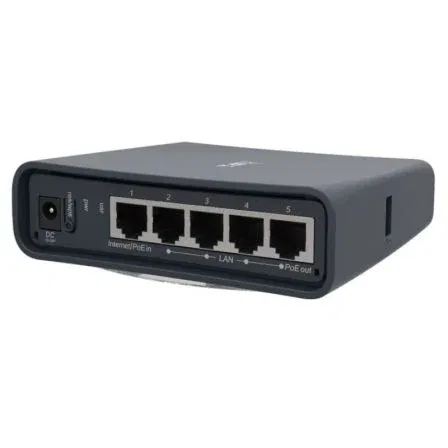 Mikrotik Punto de Acceso HAP AC Lite Tower RB952UI-5AC2ND-T Doble Cadena 2.4GHz y 5GHz Wi-Fi 5 Mikrotik Punto de Acceso HAP AC Lite Tower RB952UI-5AC2ND-T Doble Cadena 2.4GHz y 5GHz Wi-Fi 5