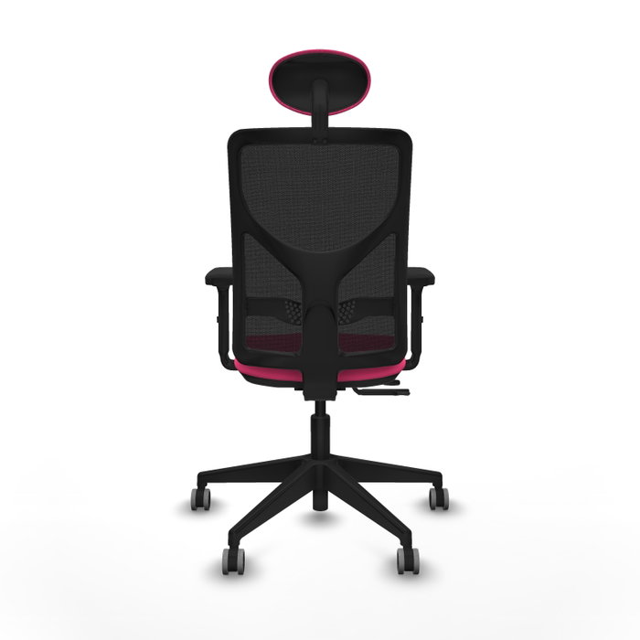 PIQUERAS Y CRESPO Silla de oficina Motilla con mecanismo Sincro/Traslack Rosa y Negro PIQUERAS Y CRESPO Silla de oficina Motilla con mecanismo Sincro/Traslack Rosa y Negro