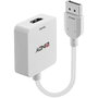 Lindy 38303 Conversor HDMI a DisplayPort 1.2 Blanco