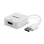 Lindy Adaptador HDMI a DisplayPort 1.2, Conversor Activo HDMI 18Gbps a DisplayPort