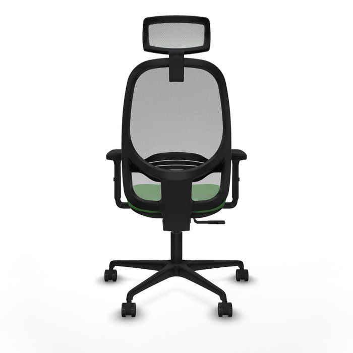 PIQUERAS Y CRESPO Silla de oficina Cilanco con mecanismo Sincro, Verde y Gris PIQUERAS Y CRESPO Silla de oficina Cilanco con mecanismo Sincro, Verde y Gris