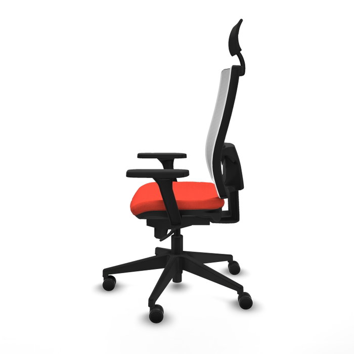 PIQUERAS Y CRESPO Silla de oficina Horna Naranja oscuro/Blanco PIQUERAS Y CRESPO Silla de oficina Horna Naranja oscuro/Blanco