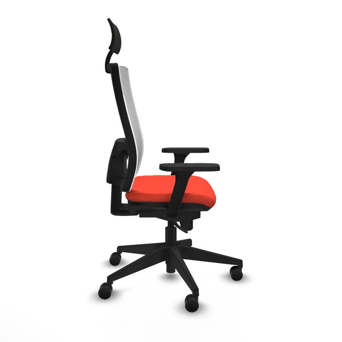 PIQUERAS Y CRESPO Silla de oficina Horna Naranja oscuro/Blanco PIQUERAS Y CRESPO Silla de oficina Horna Naranja oscuro/Blanco