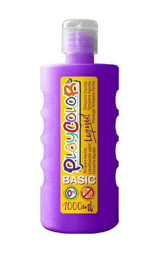 Tempera Playcolor Liqüid Liquida 1000 Ml (Botella) Violeta (Set de 6) Tempera Playcolor Liqüid Liquida 1000 Ml (Botella) Violeta (Set de 6)
