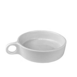 Summa Triana Cazoleta con Asa de Porcelana - Vajilla - Diámetro 10 cm (Set de 6)