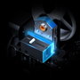 Mchose MC-M7-8 Ratón Gaming Láser Inalámbrico Bluetooth 2.4 GHz USB-C 42000 DPI Naranja