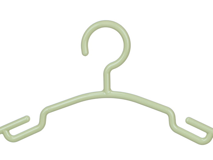 Kipit Set 6 Perchas Infantil Surtidos Colores Pastel 29.5 x 16.5 x 0.5 cm (Set de 24)