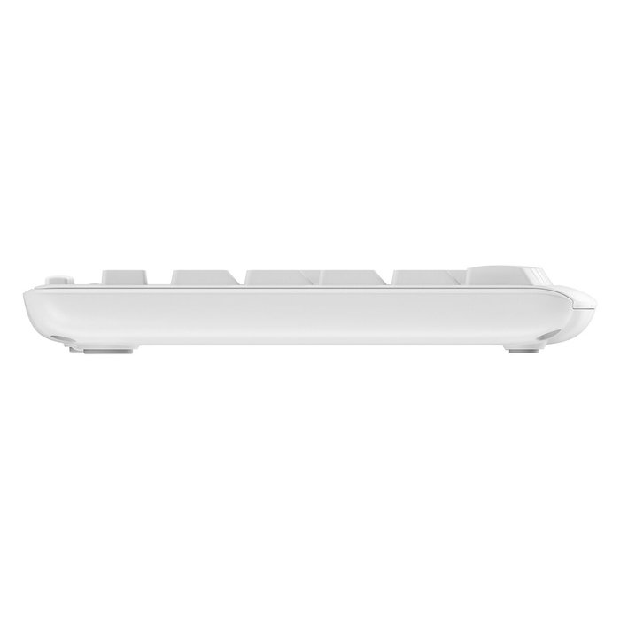 Logitech MK295 Silent Combo de Teclado y Ratón Inalámbrico Blanco QWERTZ Alemán