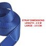 Master Lock Correa de Sujeción 2,50 m con Hebilla de Zamac 3110EURDATCOL