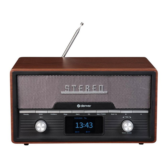 Denver MDA-525DW Sistema de música DAB+/FM con Bluetooth y CD Denver MDA-525DW Sistema de música DAB+/FM con Bluetooth y CD