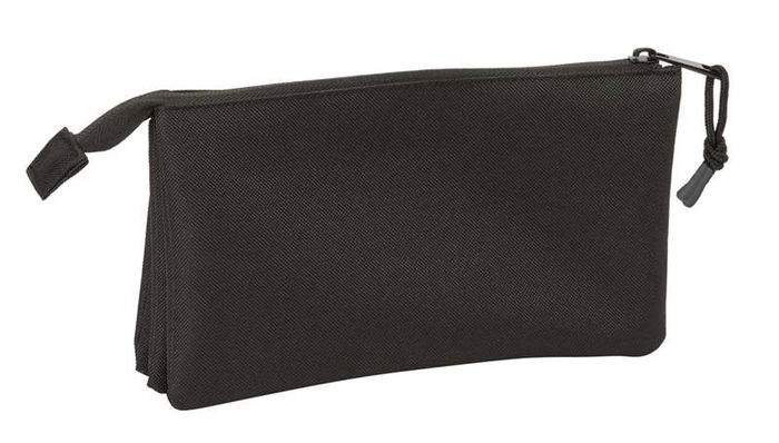 Safta Portatodo Triple Atlético de Madrid Teen Black 22x12x3 cm