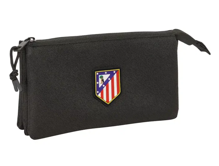 Safta Portatodo Triple Atlético de Madrid Teen Negro Safta Portatodo Triple Atlético de Madrid Teen Negro
