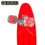 CB Riders Skateboard infantil de 4 ruedas rojo 68 cm