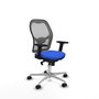 PIQUERAS Y CRESPO Silla de oficina Jorquera Azul y Gris