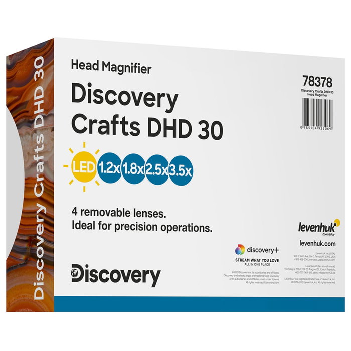 Discovery Crafts DHD 30 Head Magnifier Azul