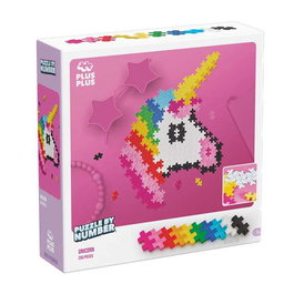 Ludilo Puzzle Unicornio by Numbe - 250 Piezas - Puzzle para Niños a Partir de 3 Años - Dimensiones 16x4.5x16 cm - Instrucciones en Español
