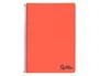 Liderpapel Cuaderno Espiral A4 Wonder Rojo 80 Hojas 90g