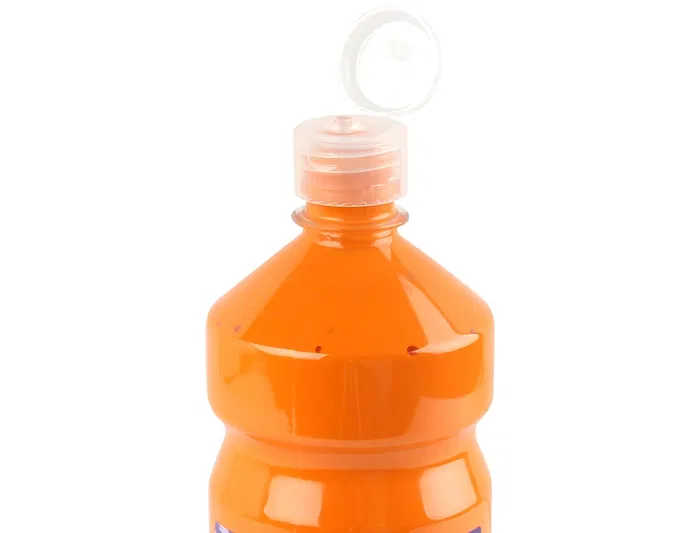 Liderpapel Tempera Escolar Liquida 1000 ml Naranja Superlavable