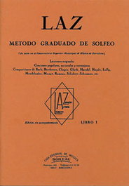 Laz:método de solfeo, Lambert/Alfonso/Zamacois - BOILEAU