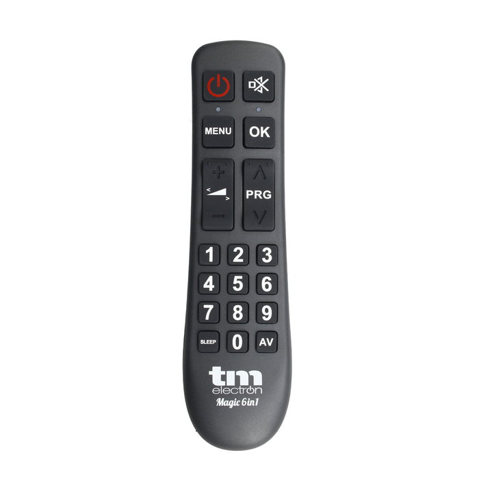 Tm Electron Mando Universal Magic Hotel 6 en 1 para TV Samsung, LG, Sony, Panasonic, Philips e Hisense