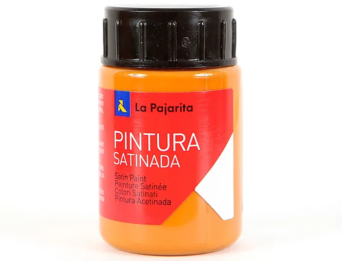 La Pajarita Pintura Latex Acabado Satinado Color Teja 35 ml