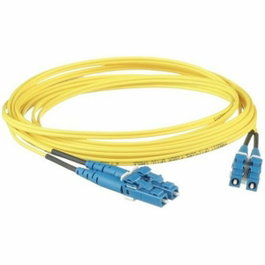 Panduit Cable de Fibra Óptica LC Duplex OS2, Color Amarillo, 5m