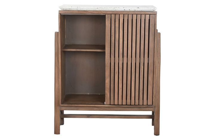 DKD Home Decor Aparador Oriental Terrazo, 90 x 40 x 110 cm, Acacia, Mueble Salón Comedor, Colección Terrazo Oriental DKD Home Decor Aparador Oriental Terrazo, 90 x 40 x 110 cm, Acacia, Mueble Salón Comedor, Colección Terrazo Oriental