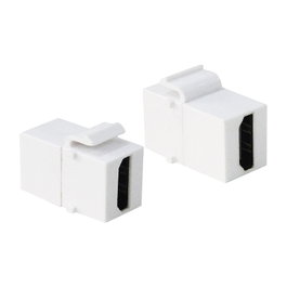 LogiLink Keystone Verbinder HDMI F/F Blanco