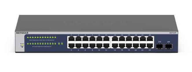 NETGEAR GS724Tv6 Switch Gestionado L2+/L3 con 24 Puertos Gigabit y 2 SFP NETGEAR GS724Tv6 Switch Gestionado L2+/L3 con 24 Puertos Gigabit y 2 SFP