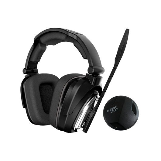 Keepout Auricular Gaming HXAir 7.1, Sonido Virtual 7.1, Wireless, Multiplataforma, Micrófono Omnidireccional, Autonomía 10 Horas Keepout Auricular Gaming HXAir 7.1, Sonido Virtual 7.1, Wireless, Multiplataforma, Micrófono Omnidireccional, Autonomía 10 Horas