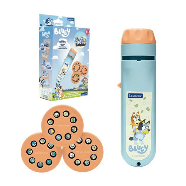 Lexibook Proyector y linterna Bluey Stories Lexibook Proyector y linterna Bluey Stories