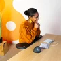R go tools Reposabrazos Ergonómico RGOARMC Negro Cuero Vegano