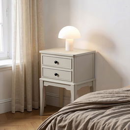 Mesita Gris Claro Dm 40,50 X 38 X 56 cm