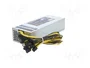 Qoltec Gaming Miner 1850W Platinum PCI-E Gris