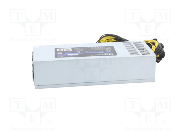 Qoltec Gaming Miner 1850W Platinum PCI-E Gris