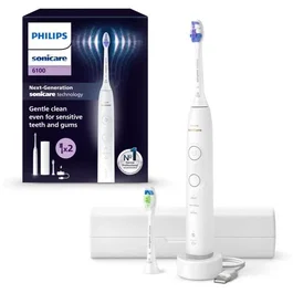 Philips HX7410/02 Cepillo de dientes eléctrico Sonicare Serie 6500 Blanco