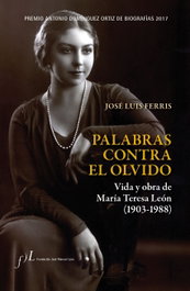 Palabras contra el olvido, José Luis Ferris - FUNDACION JOSE MANUEL LARA