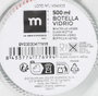 La Mediterranea Botella de 500 ml con Tapón Hermético
