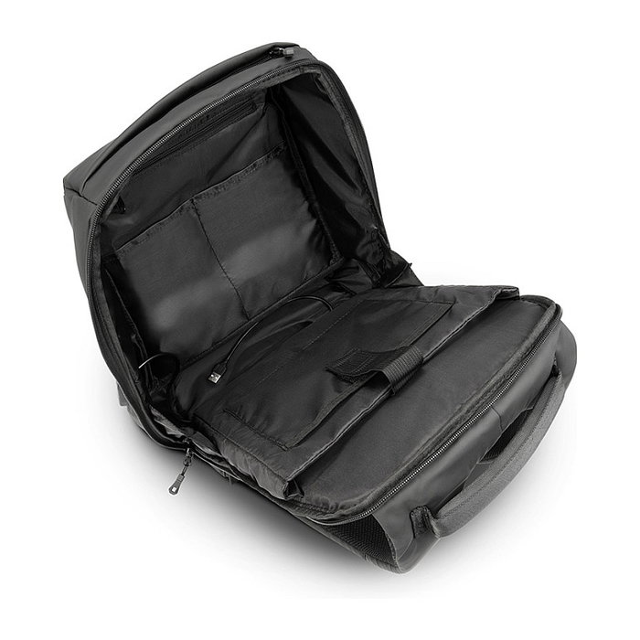 SHARKOON Mochila Negra Resistente al Agua 16 Litros con Compartimento para Tableta