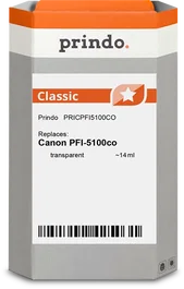 Prindo Cartucho de tinta PRICPFI5100CO Classic Transparente 14ml