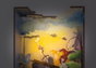 Disney Maqueta Book Nook Tiny Adventures El rey león 23 cm