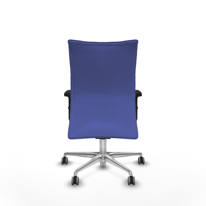 Silla Albacete confidente con mecanismo Sincro tapizada con Tela color Azul claro. Equipada con Base aluminio, Brazos 2D y Ruedas 65 mm parqué Silla Albacete confidente con mecanismo Sincro tapizada con Tela color Azul claro. Equipada con Base aluminio, Brazos 2D y Ruedas 65 mm parqué