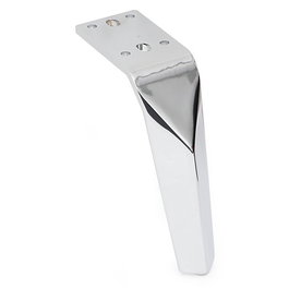 Q&Q Pata Metálica Sofá River 150mm Cromo para Muebles