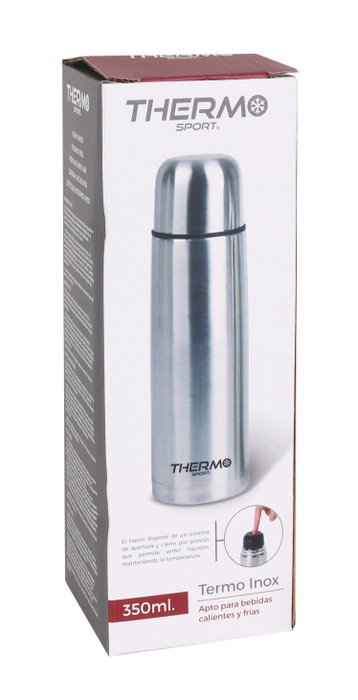 Thermosport Termo Inox 350 Ml De Acero Inoxidable (6 Unidades)